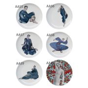 AUNTIES PLATE SET OF 4