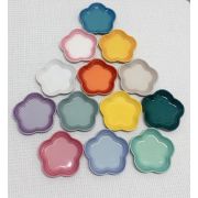 DISH FLOWER PLATE LC  SET OF 6
